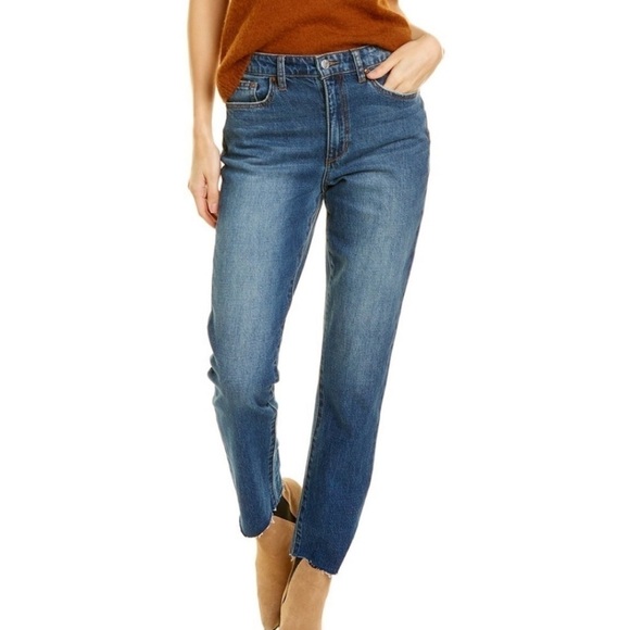 Joe’s Jeans High Rise Straight Leg Paula Ankle Jeans Size 30 - Picture 1 of 12